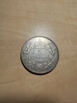 Stará mince - 5 Korona 1900 K.B