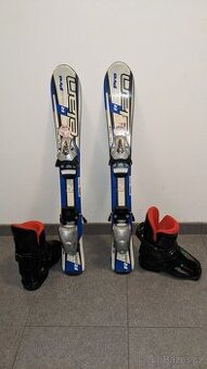 Lyže 70 cm + lyžáky 27-29EUR