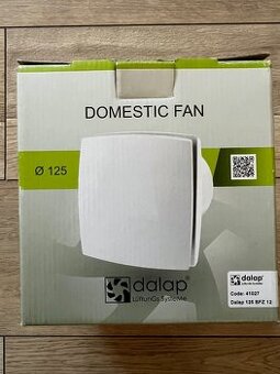 ventilátor 125 DALAP 12V s časovým doběhem