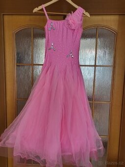 Společenské šaty pro standardní tanec - růžové