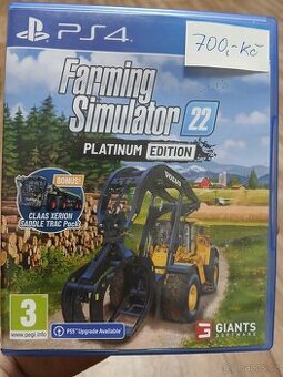 Farming Simulator 22 Platinum Edition PS4