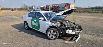 Škoda Octavia po nehodě