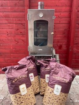 Udírna Kaiser nerezová na dřevěné štěpky