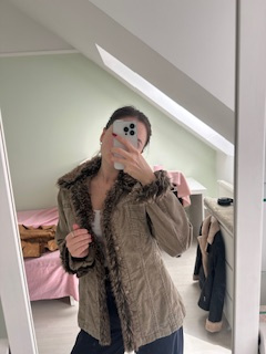 Dámská manšestrová bunda