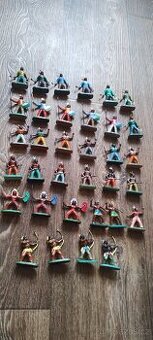 Indiáni figurky -34 kusů