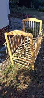 masiv dřevo - postýlka dětská