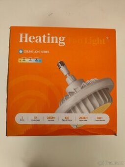 #082 LED stropné svetlo E27 – 2500 lm (3 režimy)