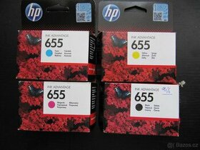 sada inkoustových kazet HP 655