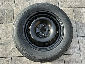 Plechový disk s pneu Continental 5x112 195/65/R15