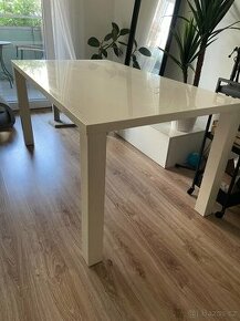 Bílý stůl Sconto SEBASTIAN 160x90