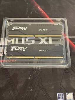 Kingston FURY 32GB KIT DDR5 6000MT/s CL36 Beast Black EXPO
