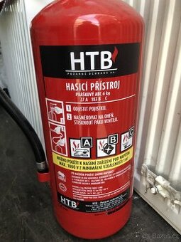 hasičský přístroj 6kg , Revize , hasičský hydrant
