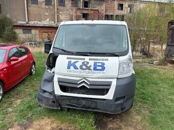Citroen Jumper 2.2hdi 96kw. rv.13 havarovaný - 1