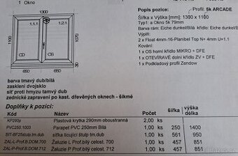 Plastová okna - dvojskla