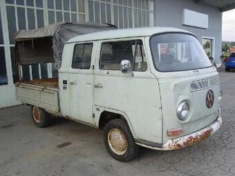 Boční zadní okno na VW T2 double cab