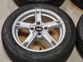 zimní alu MAM 6,5x16" 4x108 ET20 s pneu 195/60 R16