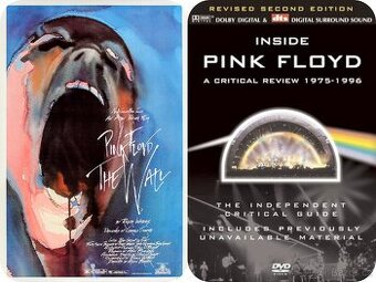 2x originál DVD Pink Floyd The Wall a Inside A Critical... - 1