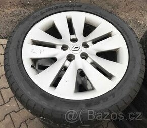 Sada alu originál RENAULT 7.5x18" 5x108x60 ET50 a Linglong