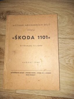 Seznam nahradních dílů ŠKODA 1101