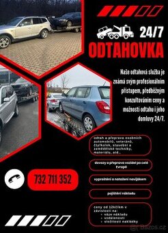 Odtah 24/7 nejlepší ceny
