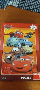 Blesk McQueen Auta 2 puzzle