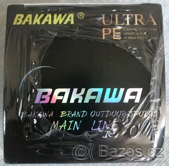 Pletená rybářská PE-šňůra BAKAWA 12-ti pramenná