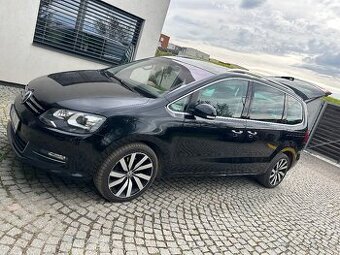 VW SHARAN,2.0 TDI 135kW 2016,tažné, panoramatické okno, navi