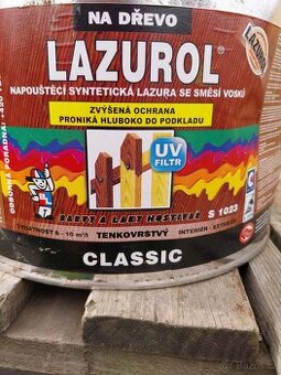 Syntetickou lazuru kvalitní, LAZUROL s uv filtrem