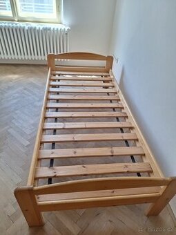 Drevena postel 2x