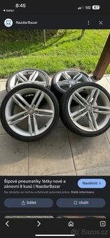Prodám alu kola R19 5x112