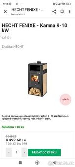 Krbová kamna HECHT Fenixe