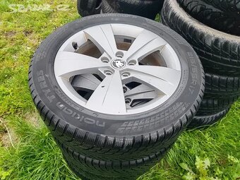 NOKIAN TYRES - alu kola zimní pneu 215/55/17