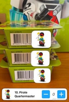 LEGO 71048 Minifigures Pirátka Pirátská Velitelka