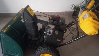 nová sněhová fréza power stering