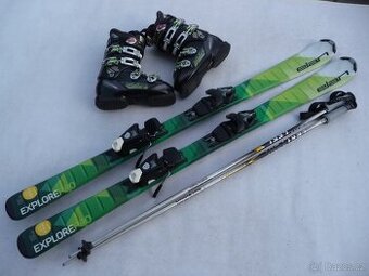 Lyže ELAN - 140 cm + boty NORDICA 41 eu + HOLE set