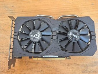 Herní grafická karta ASUS Radeon RX 560 ROG STRIX O4G EVO GA