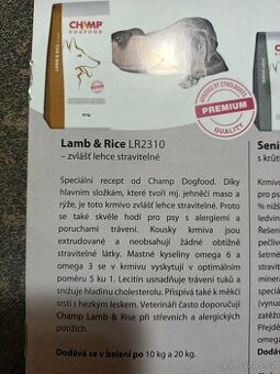 Krmivo pro psy - výprodej skladu.