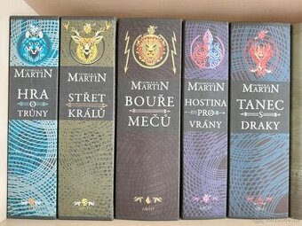 Píseň ledu a ohně I.-V. - plátěná vazba limitka 134 kusů