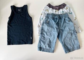 Letní set pro chlapce, vel. 110/116