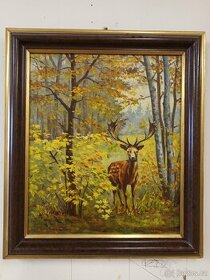 Lovecký obraz - Daňek