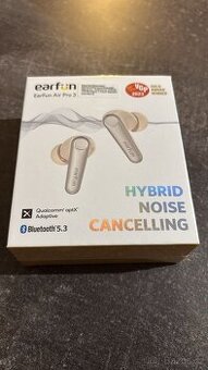 Nová nerozbalená sluchátka EarFun Air Pro 3 bílá
