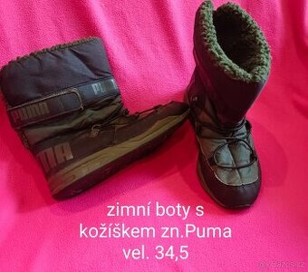 Zimní značkové boty
