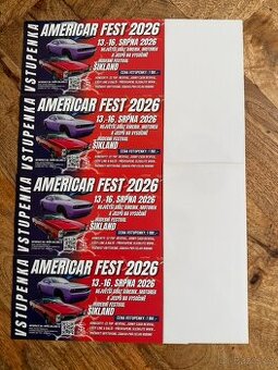 AmeriCar fest 2026 – sraz amerických vozidel a motorek