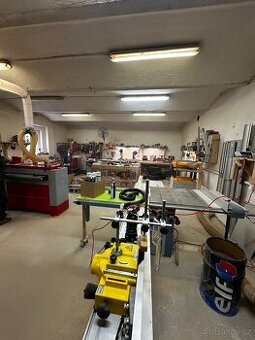 Kompletní vybavení truhlářské dílny – prodej