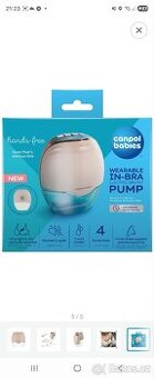 Canpol Babies Elektrická odsávačka mateřského mléka – NOVÁ