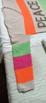 Dlouhý svetr, šaty