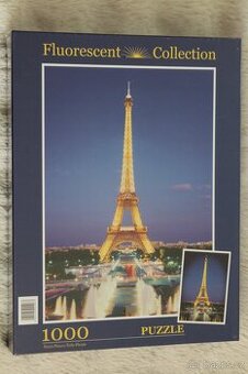 puzzle Eiffelova věž - 1000 dílků - nové