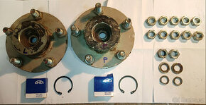 Náboje kol rozteč 5x 140 mm s ložisky 6303