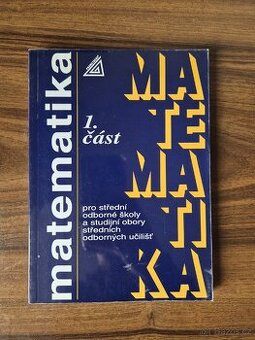 Učebnice z matematiky 1.část