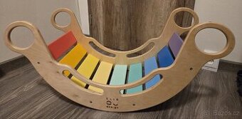 Montessori duhová houpačka 5in1